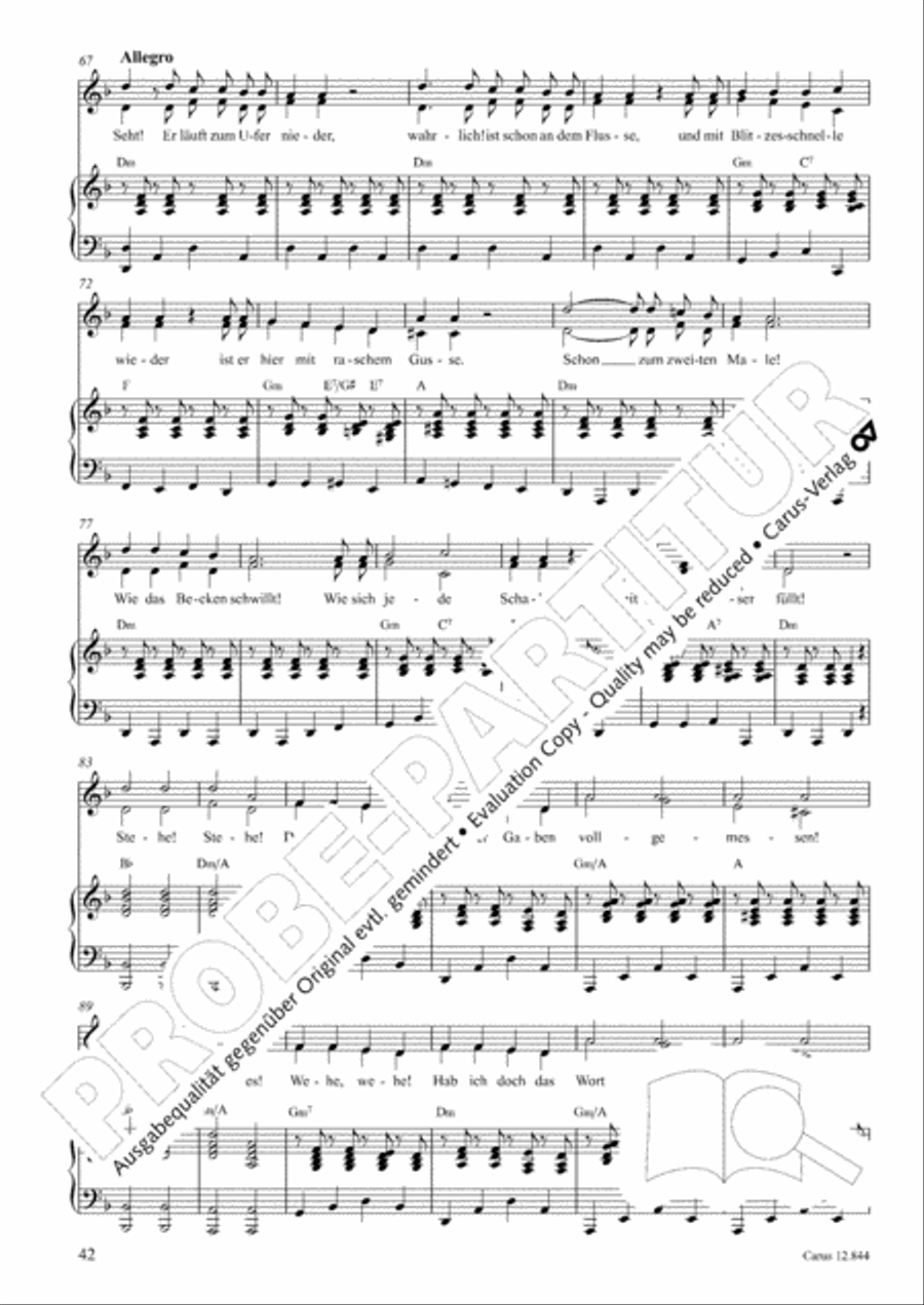Gruselmonsterzaubersongs. Heft II Children's Choir scores gallery preview page 43