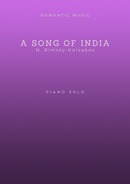 Song of India (from Sadko)