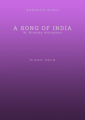 Song of India (from Sadko)