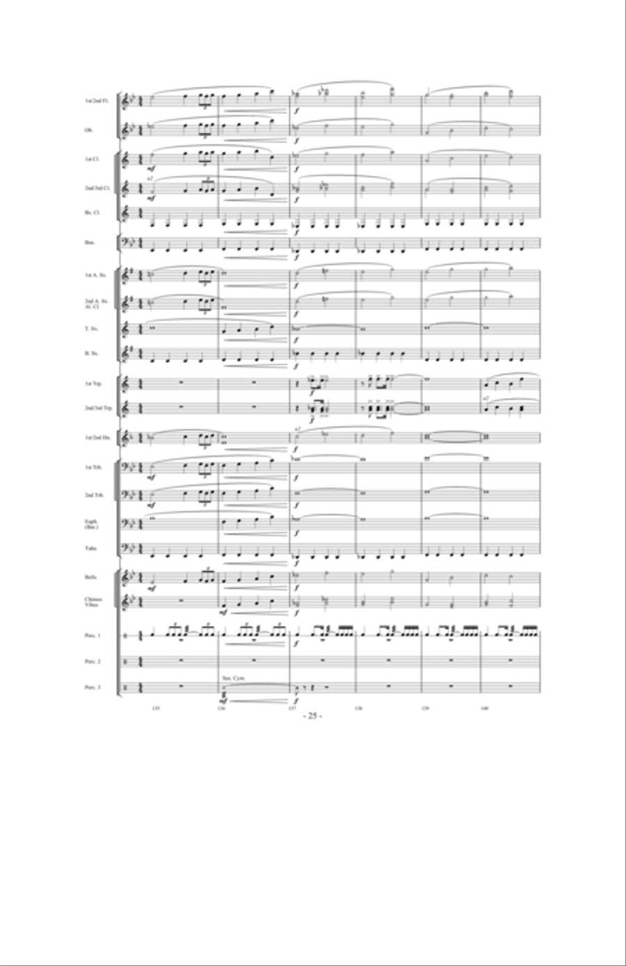 Force Majeure Concert Band scores gallery preview page 24