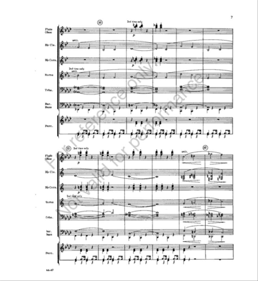 Three Christmas Miniatures Concert Band scores gallery preview page 6