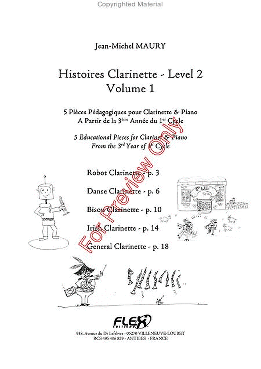 Histoires Clarinette image number null