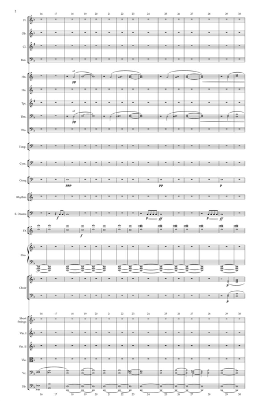 Mystery of the Million Suns 4-Part scores gallery preview page 2
