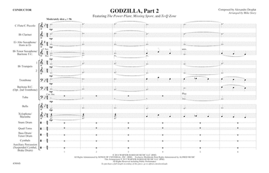 Godzilla, Part 2: Score
