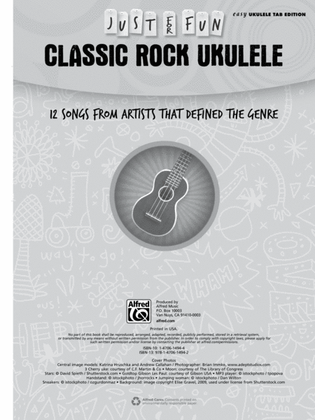 Just for Fun -- Classic Rock Ukulele