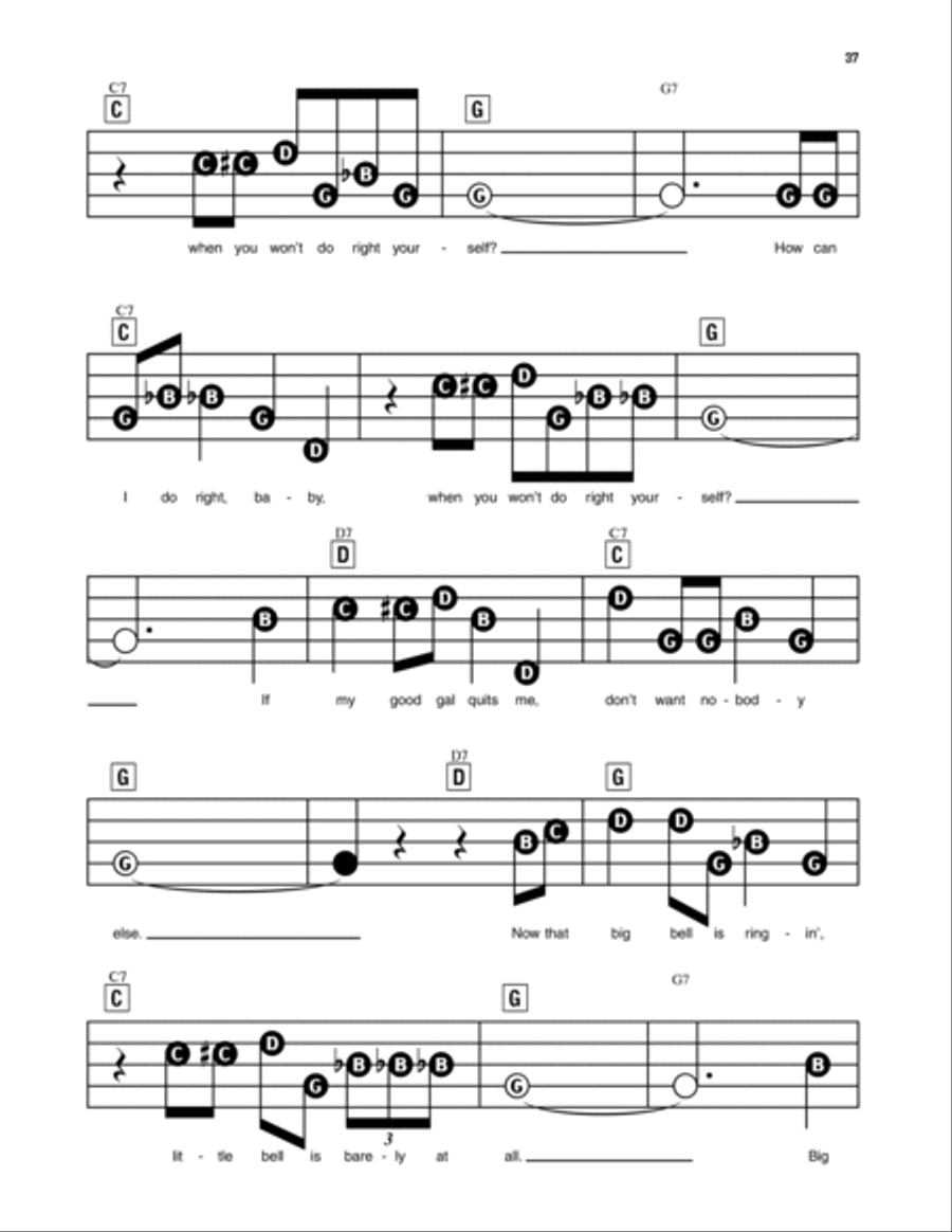 Milk Cow Blues Electronic Keyboard scores gallery preview page 2