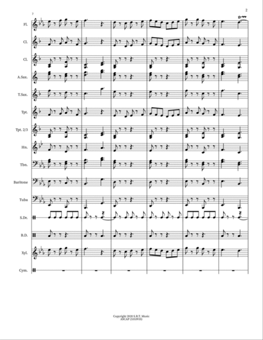 Horizons March Concert Band scores gallery preview page 2