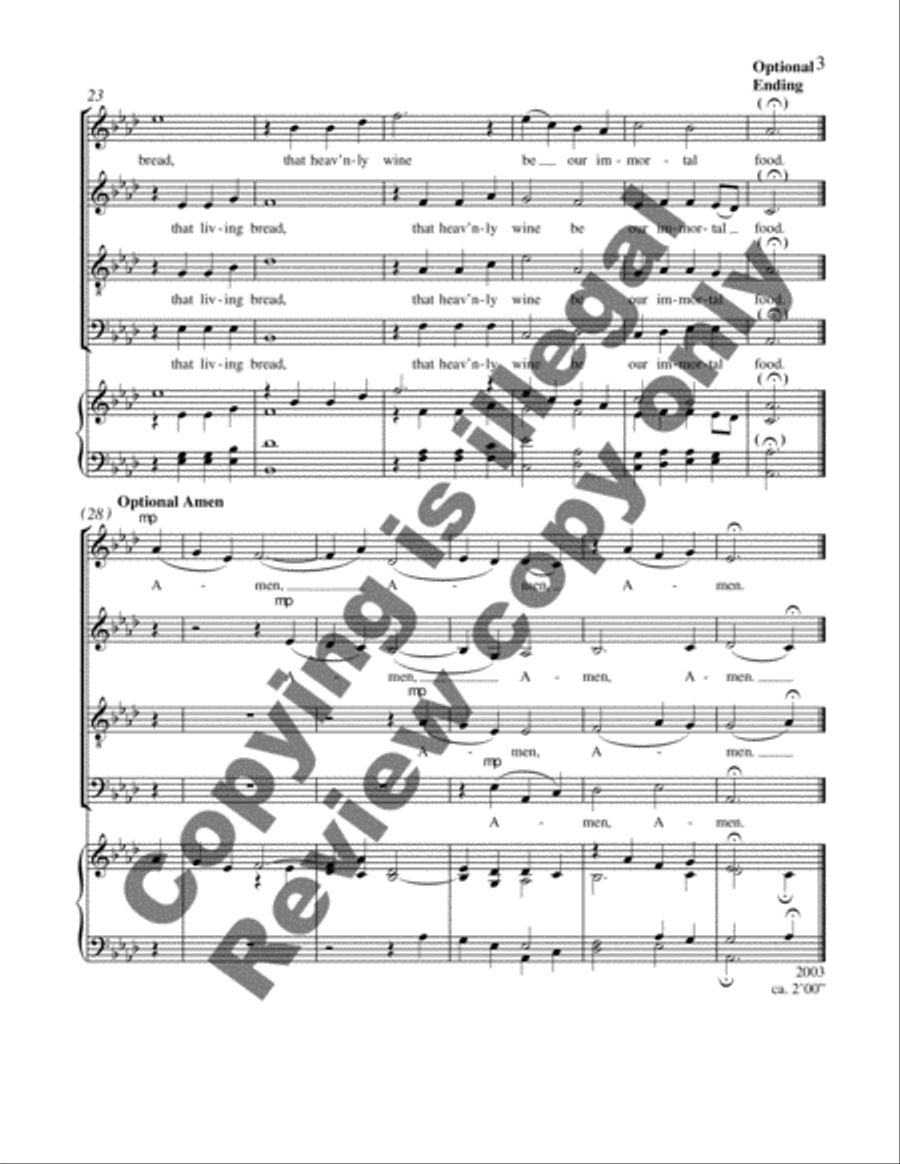 Be Known to Us (The Road to Emmaus) 4-Part scores gallery preview page 4