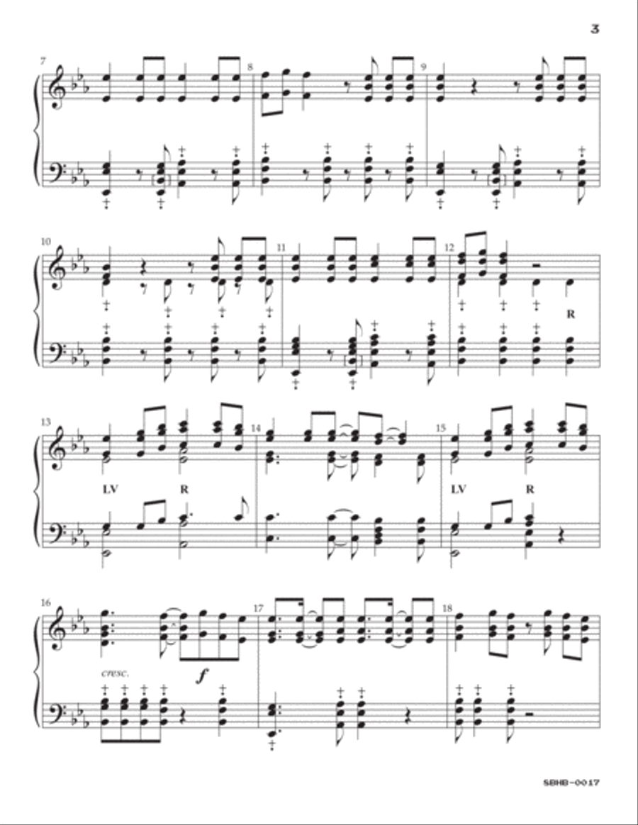 What Makes You Beautiful Handbell Choir scores gallery preview page 3