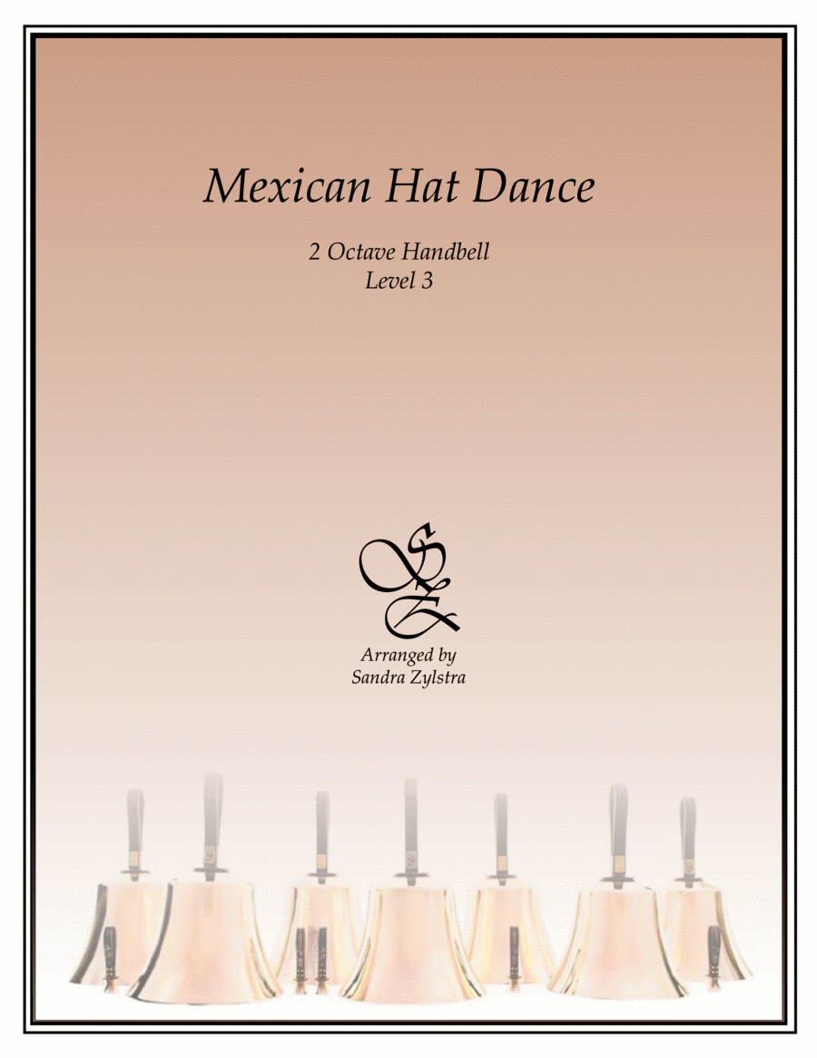 Mexican Hat Dance (2 octave handbells) 2-Octaves scores gallery preview page 1