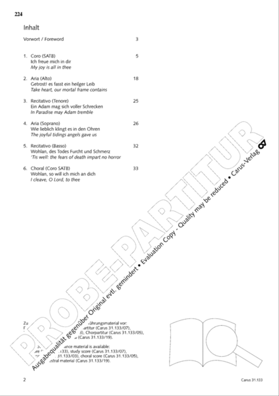 The Complete Sacred Vocal Works (Das geistliche Vokalwerk) Voice scores gallery preview page 225