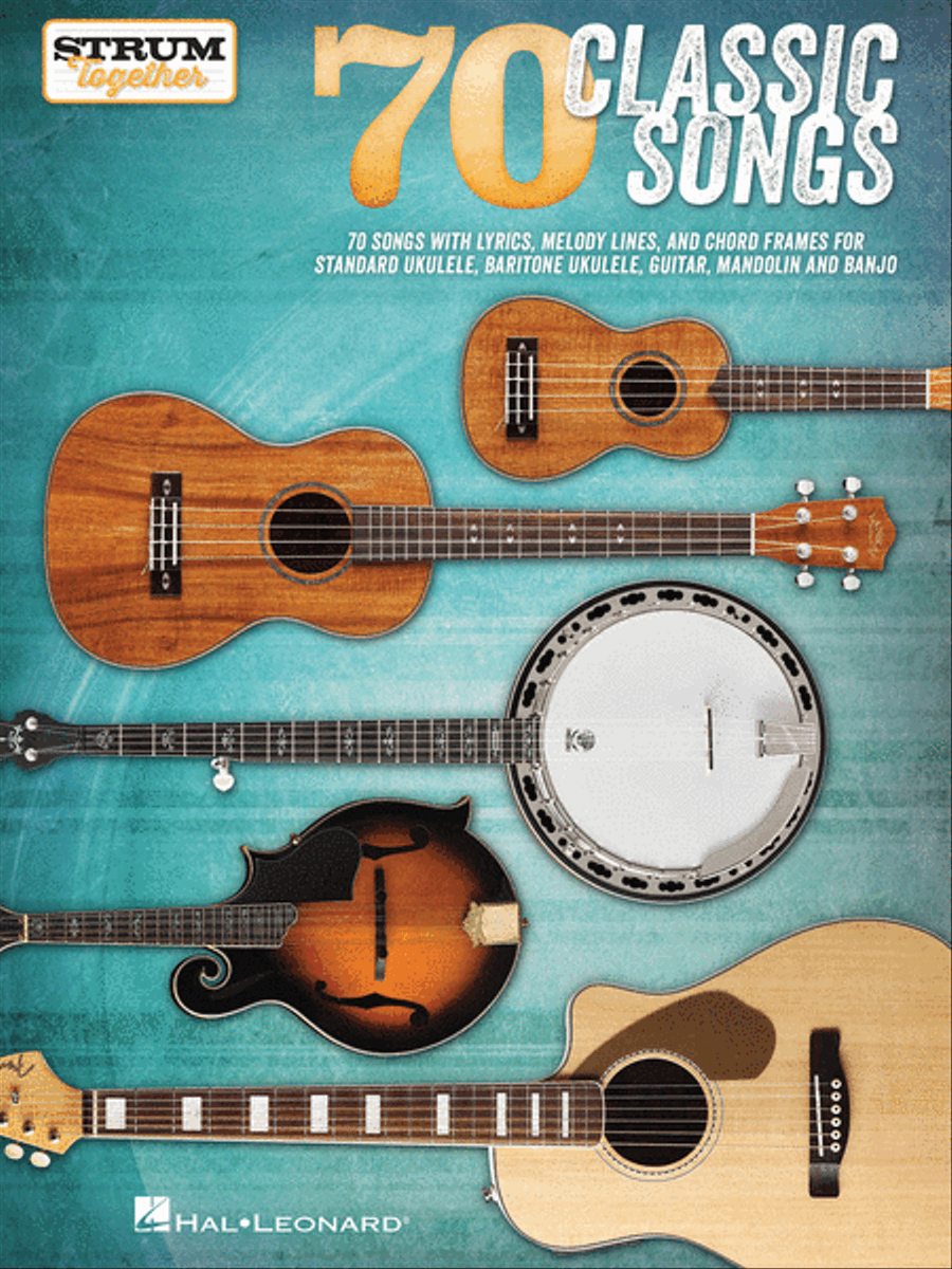 70 Classic Songs – Strum Together Banjo scores gallery preview page 1