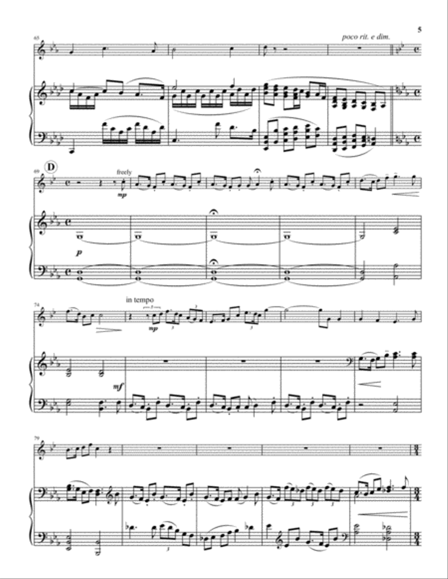 Sherwood Legend Piano Accompaniment scores gallery preview page 5