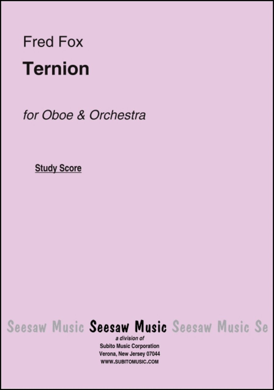 Ternion Orchestra scores gallery preview page 1