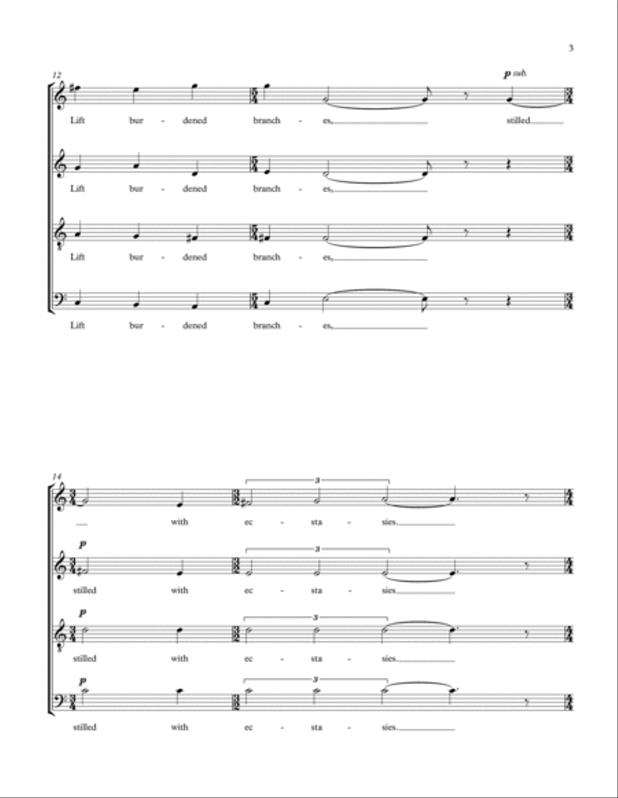 When Music Sounds When Music Sounds 4-Part scores gallery preview page 5