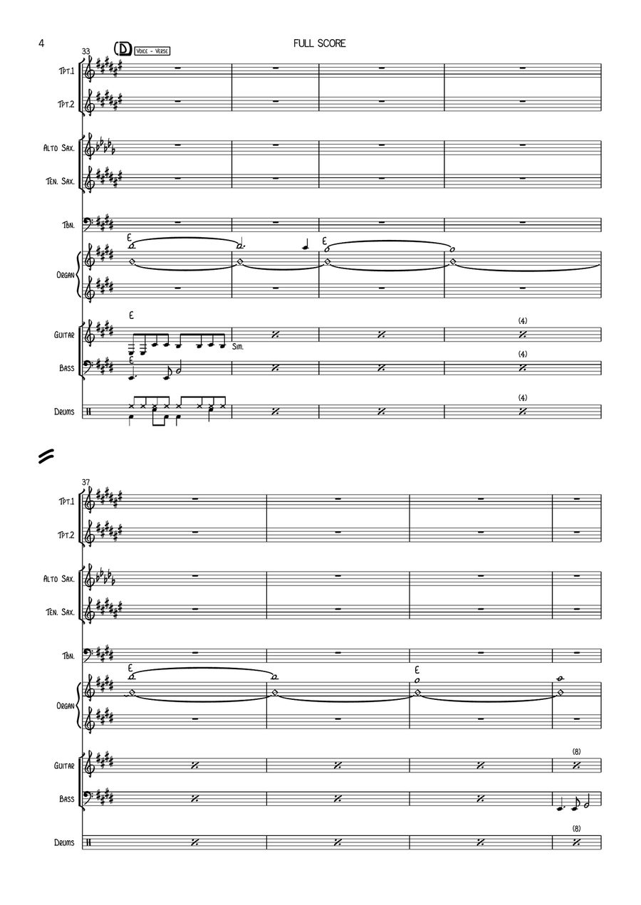 Walk Of Life Large Ensemble scores gallery preview page 4