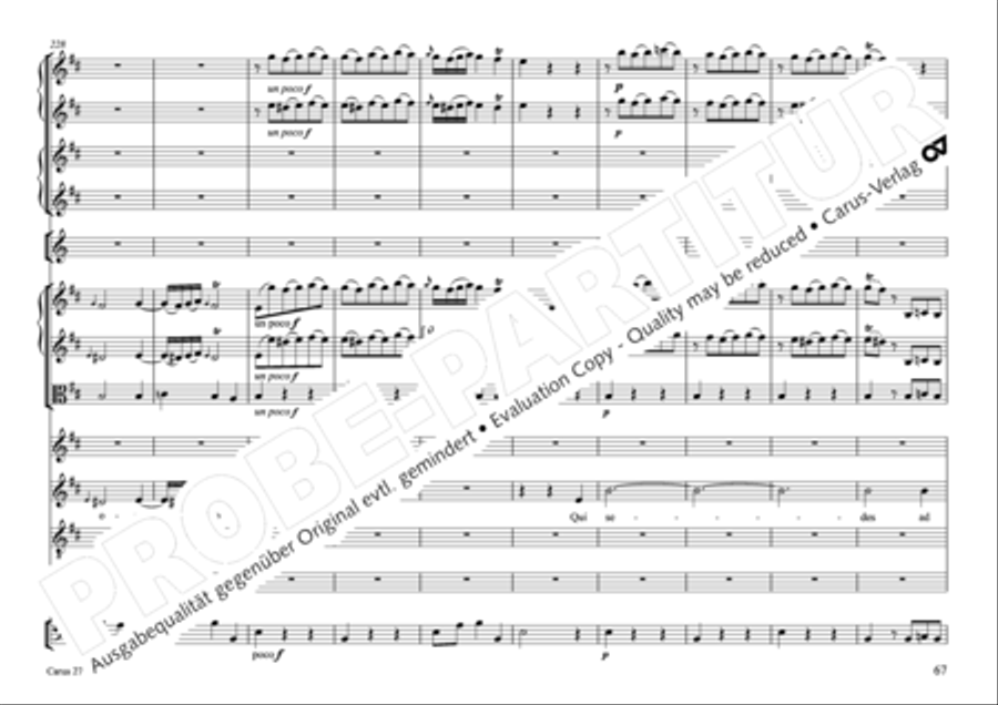 Messa per il Santissimo Natale 4-Part scores gallery preview page 58