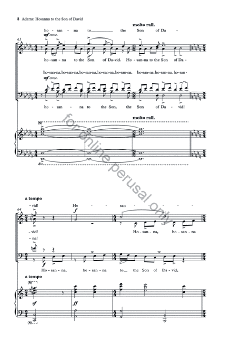 The Oxford Book of Choral Music by Black Composers 4-Part scores gallery preview page 13