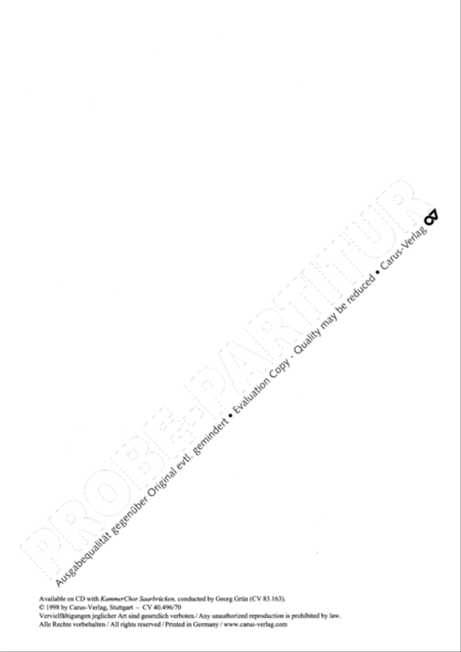 Love, I give myself SSAATTBB scores gallery preview page 3