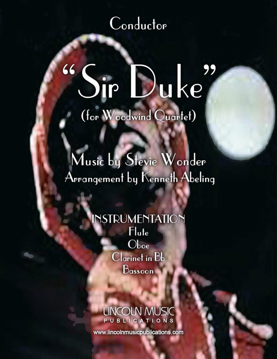 Sir Duke Woodwind Quartet scores gallery preview page 1