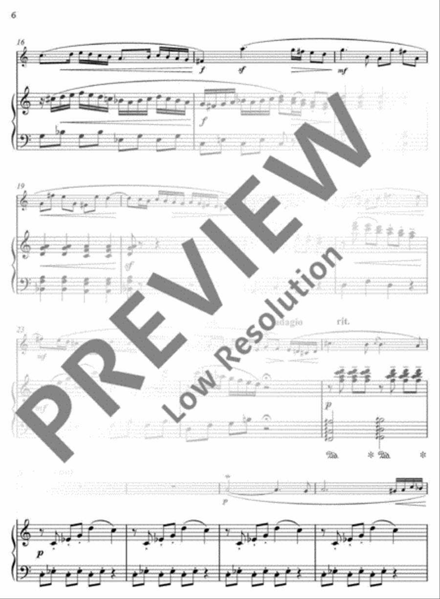 Vocalise Soprano Saxophone scores gallery preview page 7