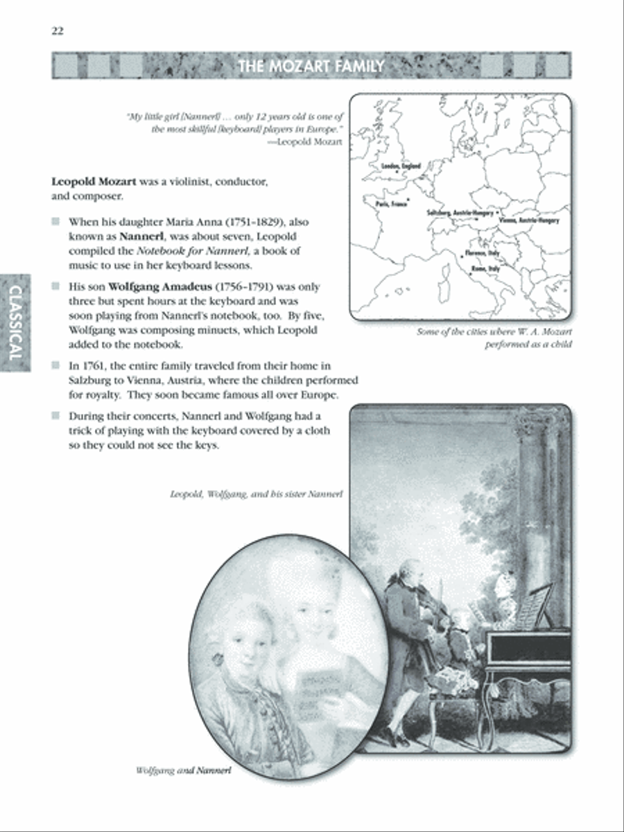 Exploring Piano Classics Repertoire Easy Piano scores gallery preview page 11