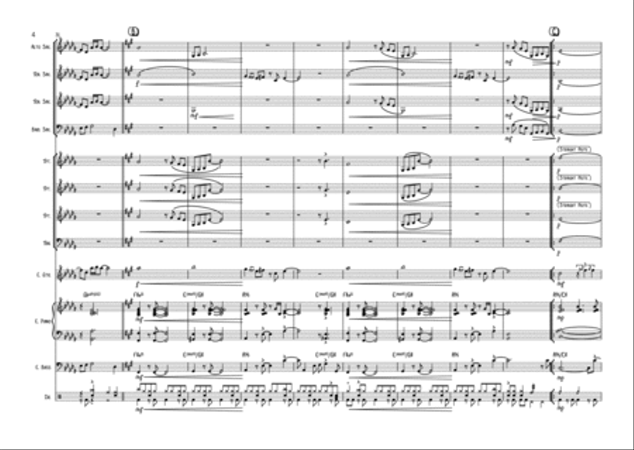 NACIREMA PEOPLE Jazz Ensemble scores gallery preview page 4