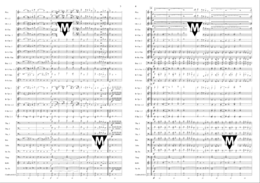 Ceresio Concert Band scores gallery preview page 3