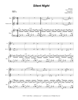 Silent Night (Duet for Flute and Bb-Clarinet)
