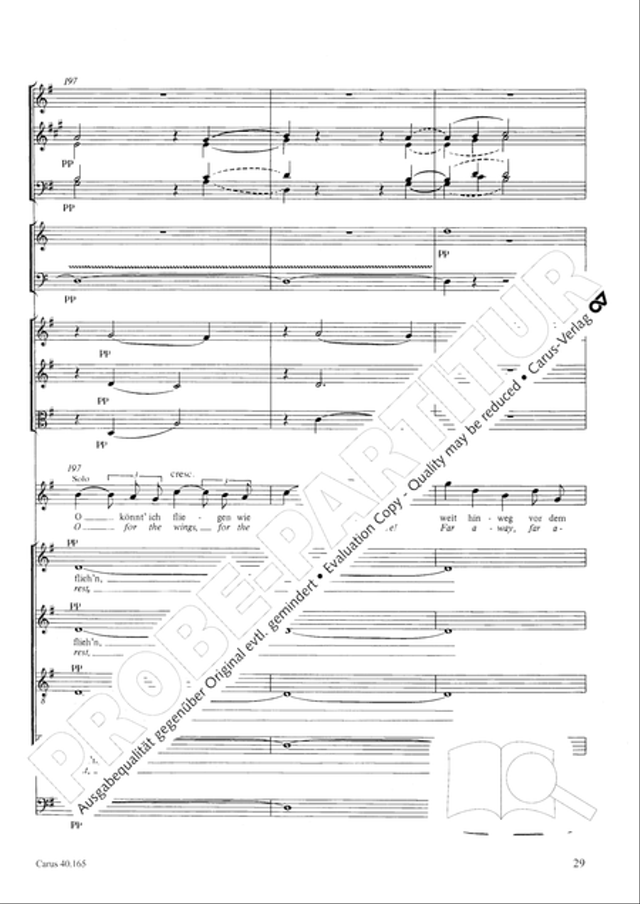 Hor mein Bitten (2 Fassungen) Score scores gallery preview page 40