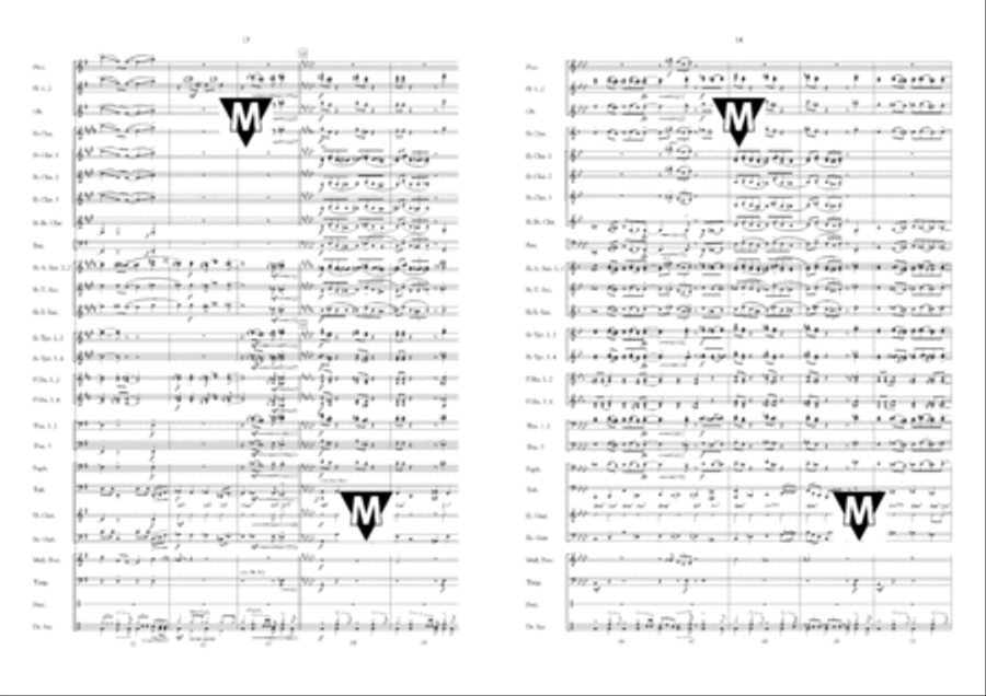 For Once in My Life Concert Band scores gallery preview page 8