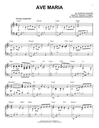 Book cover for Ave Maria [Jazz version] (arr. Brent Edstrom)