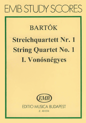 Book cover for String Quartet No. 1, Op. 7