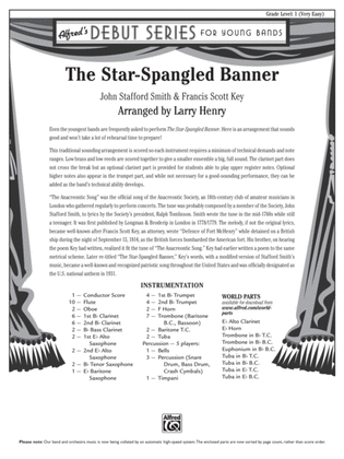 The Star-Spangled Banner: Score