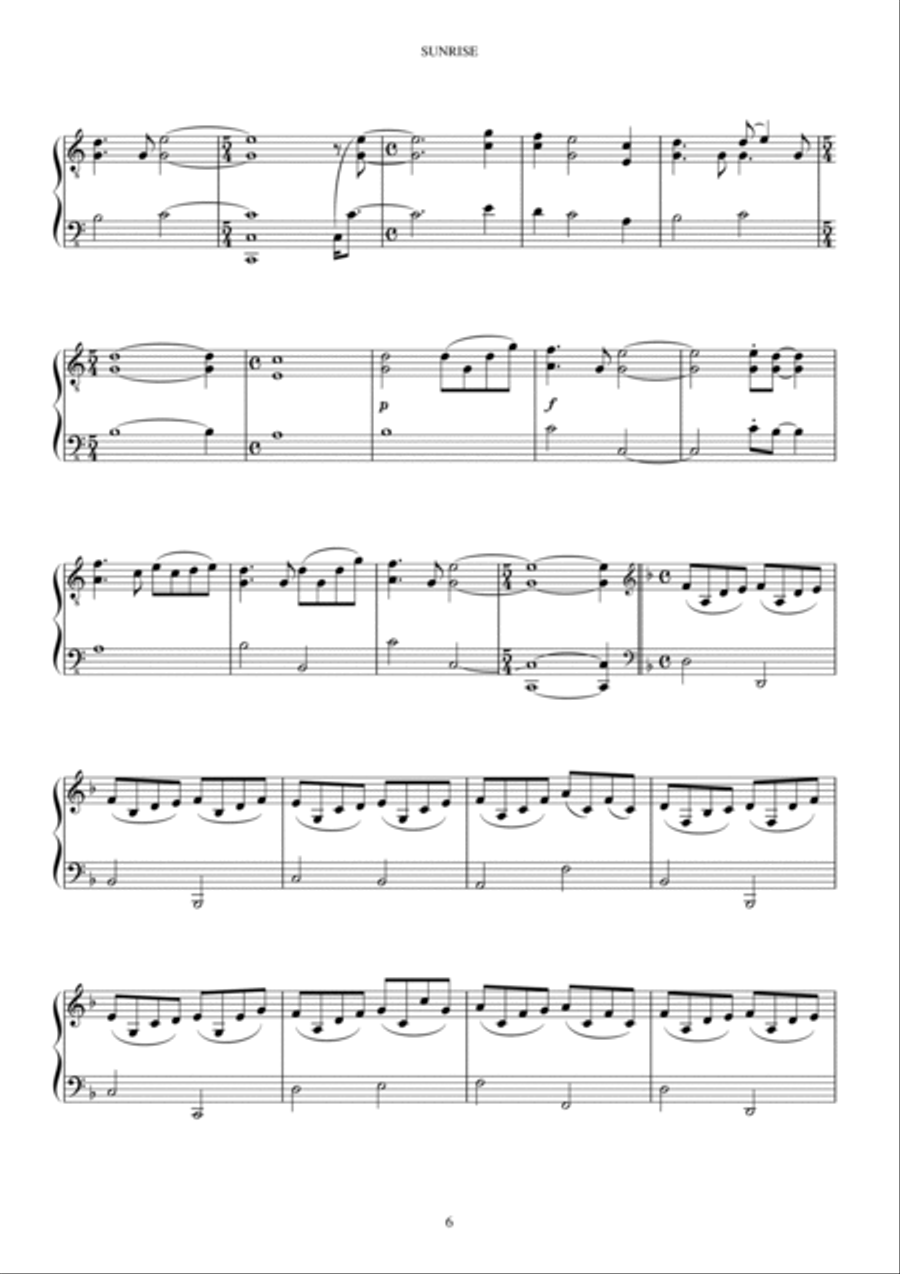 All in the Silence All in the Silence Piano Solo scores gallery preview page 6