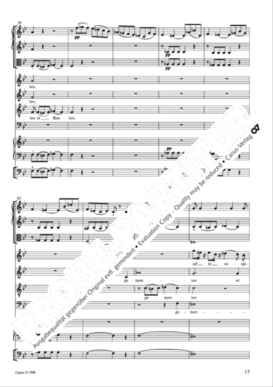 Salve Regina in g Salve Regina in g 4-Part scores gallery preview page 18