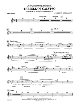 The Isle of Calypso (from The Odyssey (Symphony No. 2)): 2nd Flute