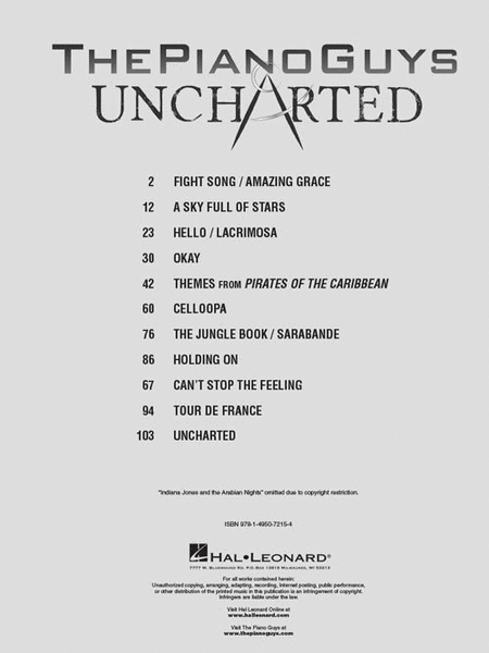 The Piano Guys – Uncharted