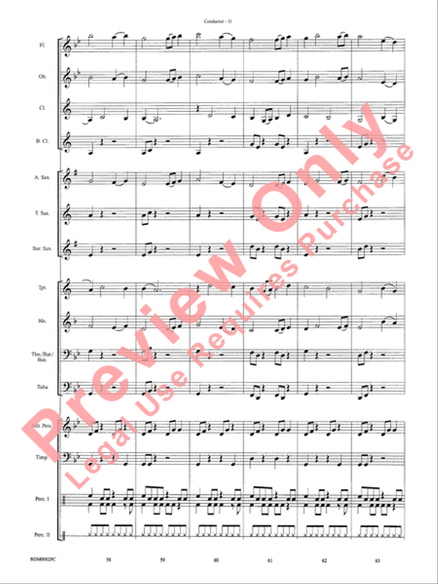 Serengeti Dreams Serengeti Dreams Concert Band scores gallery preview page 13
