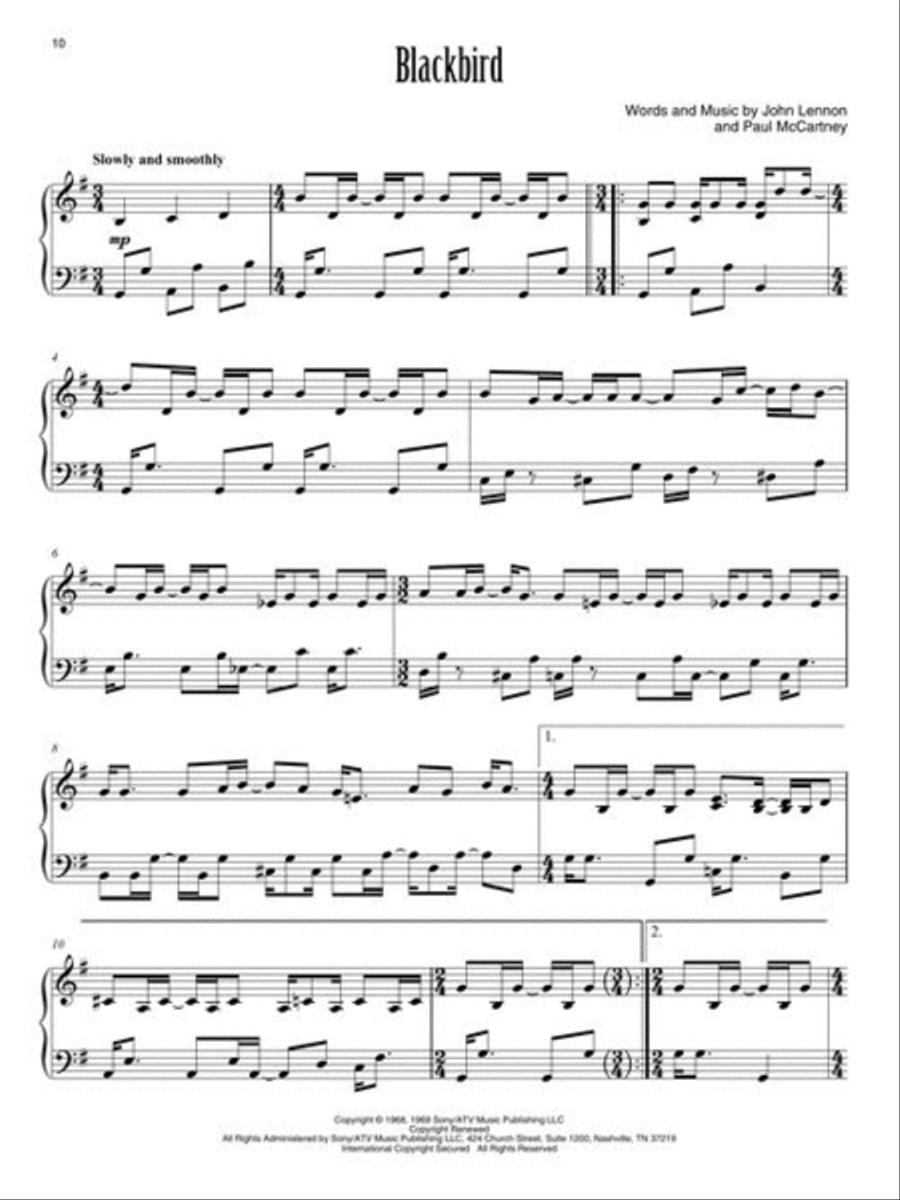 The Beatles for Marimba Marimba scores gallery preview page 6