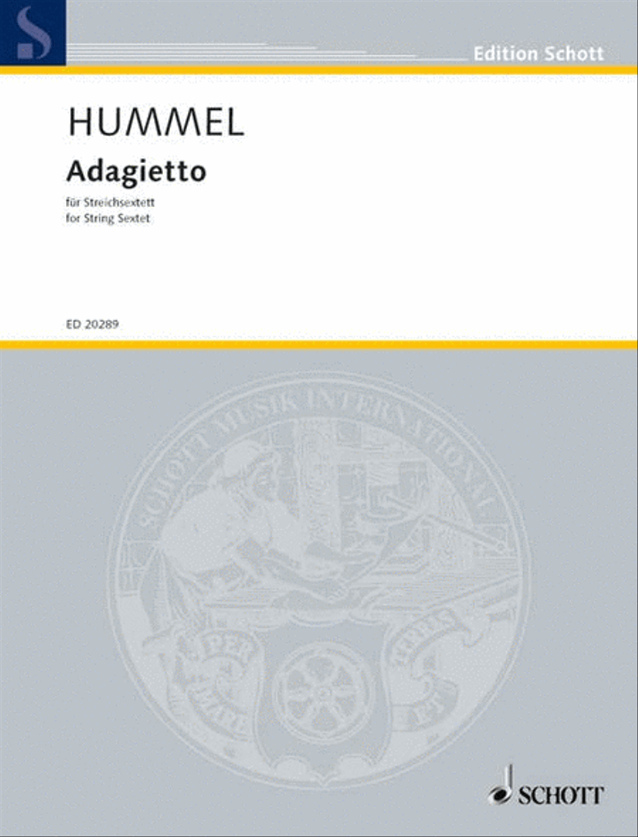 Adagietto Chamber Music scores gallery preview page 1