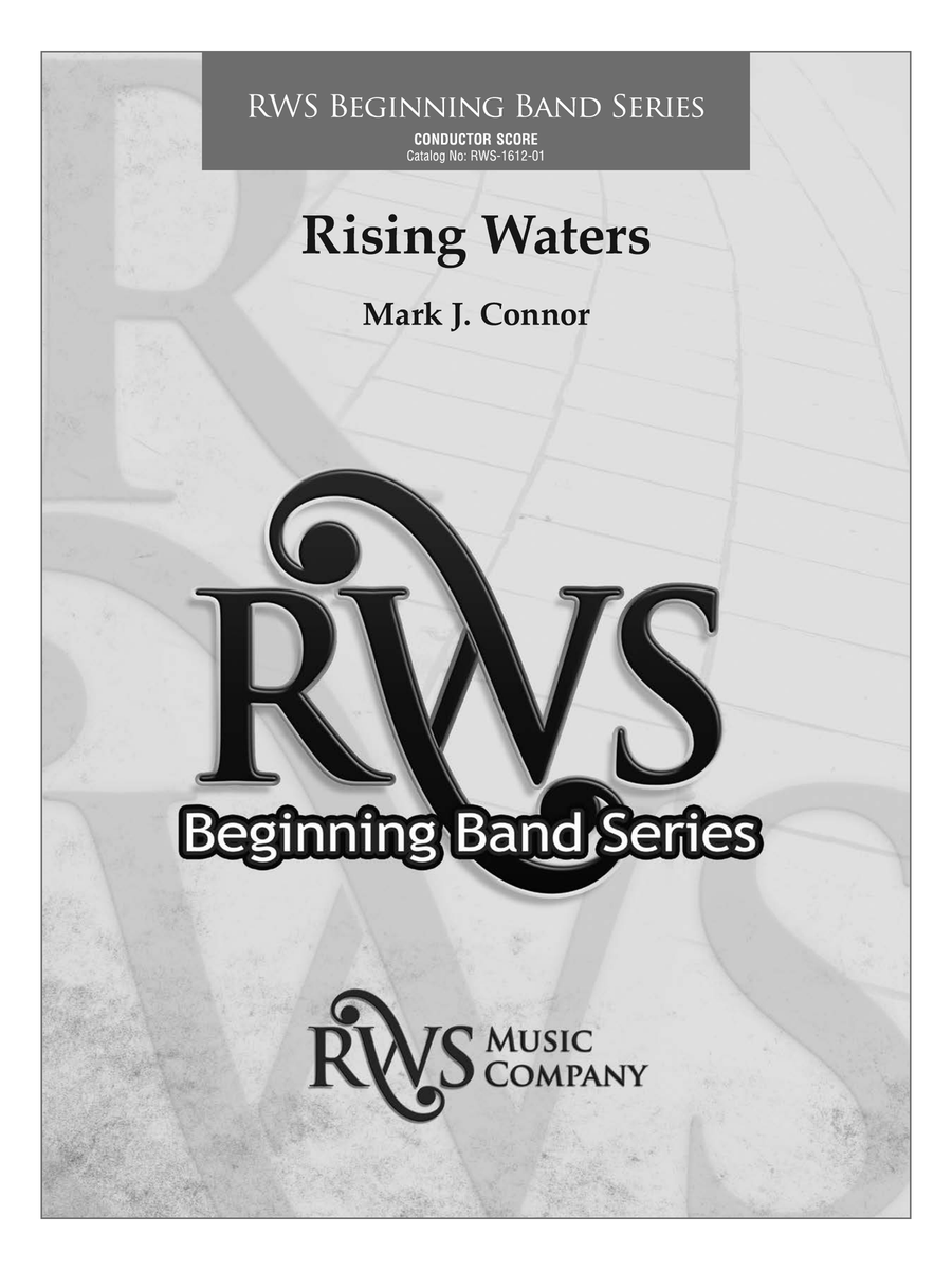 Rising Waters: Score Concert Band scores gallery preview page 1