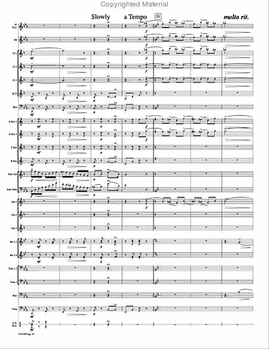Cousins Cousins Concert Band scores gallery preview page 17