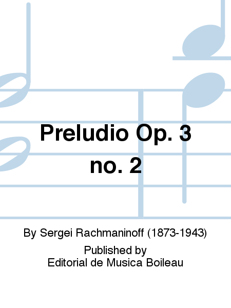 Preludio Op. 3 no. 2