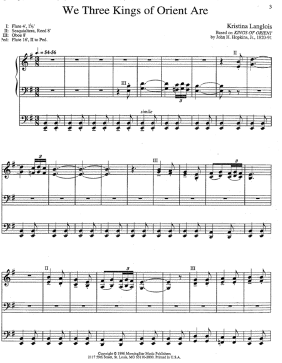 Christmas Joy Christmas Joy Organ scores gallery preview page 2