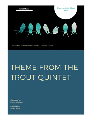 Book cover for Theme from the Trout Quintet