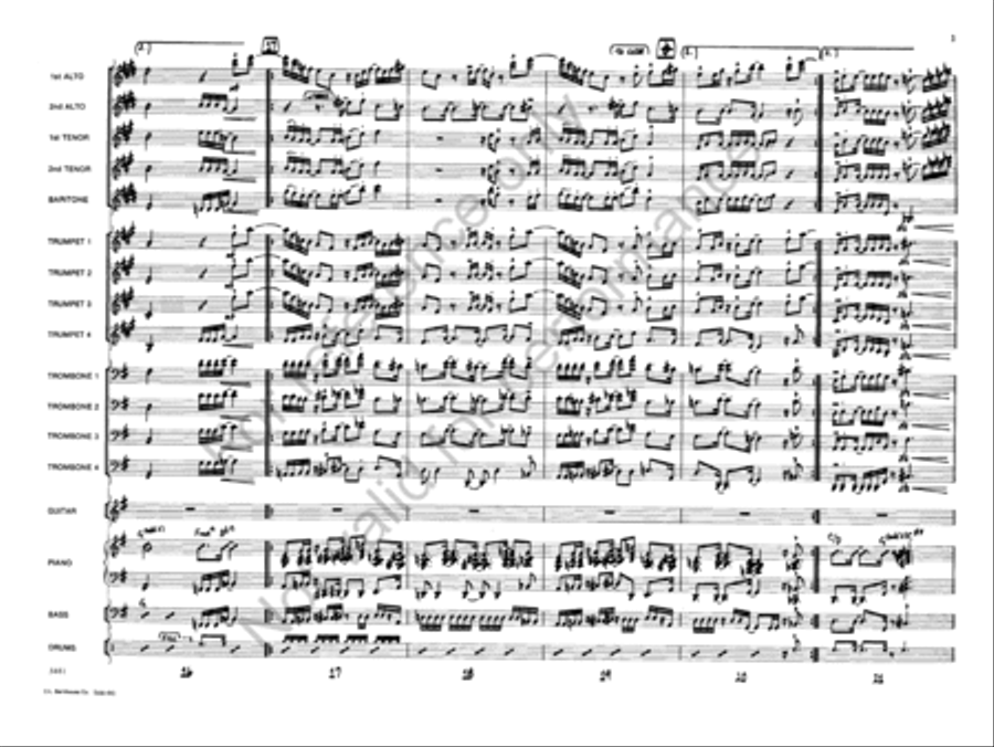A Long Time Ago A Long Time Ago Jazz Ensemble scores gallery preview page 4