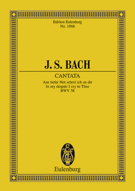Cantata No. 38, Dominica 21 Post Trinitatis