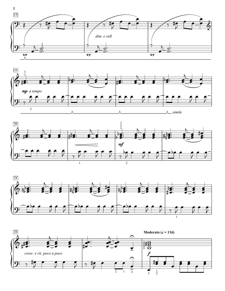 Celebracion Piano Solo scores gallery preview page 2