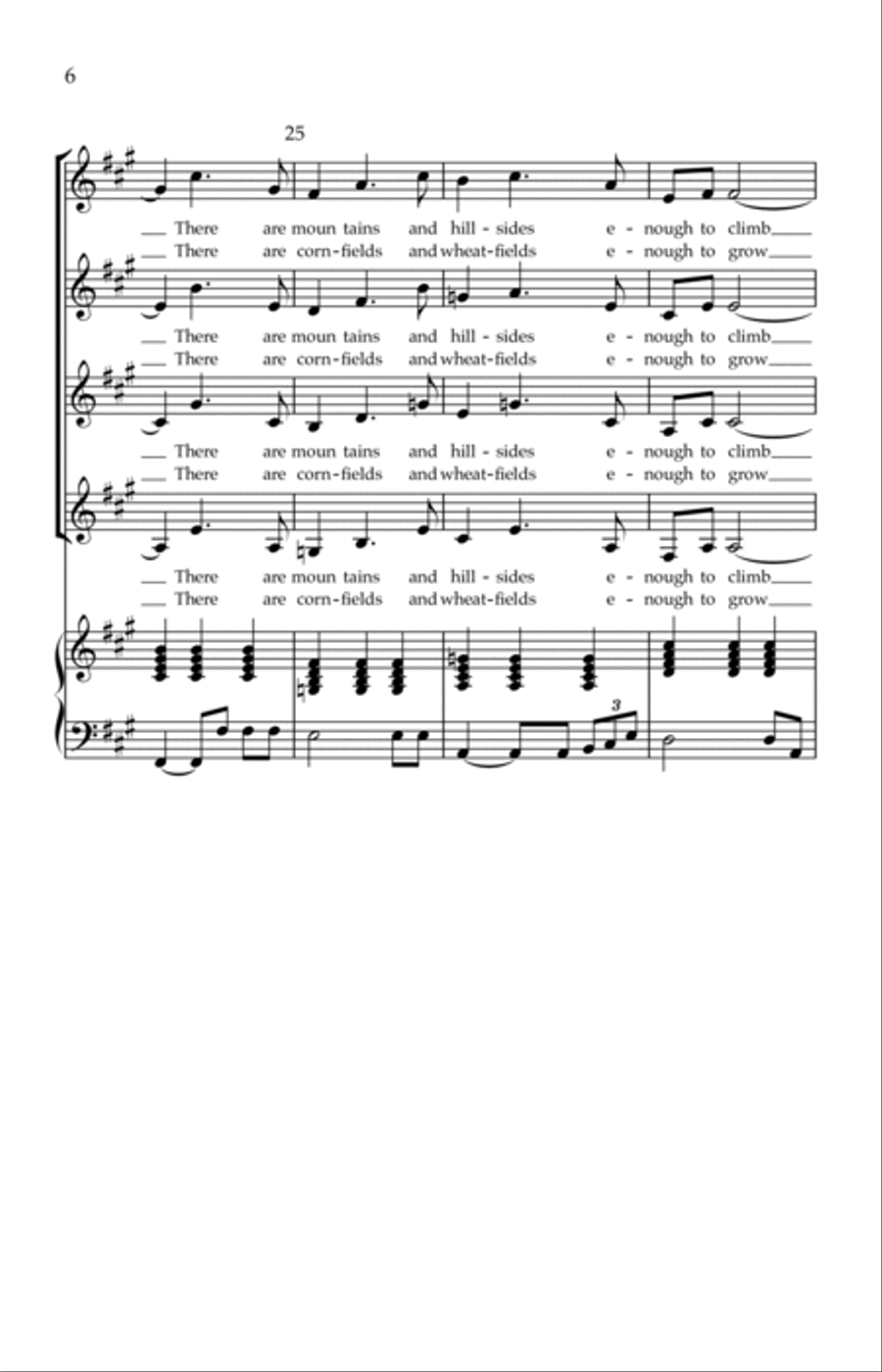 What The World Needs Now Is Love SSAA scores gallery preview page 6